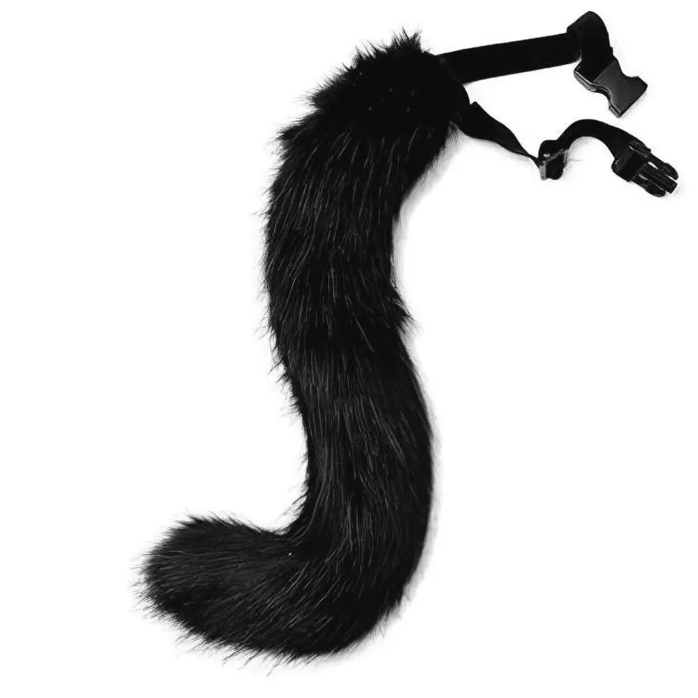 Halloween Cosplay Accessories Adjustable Long Tail Halloween Animal Cosplay Props Multi-colored with Buckle Animal Cosplay Props