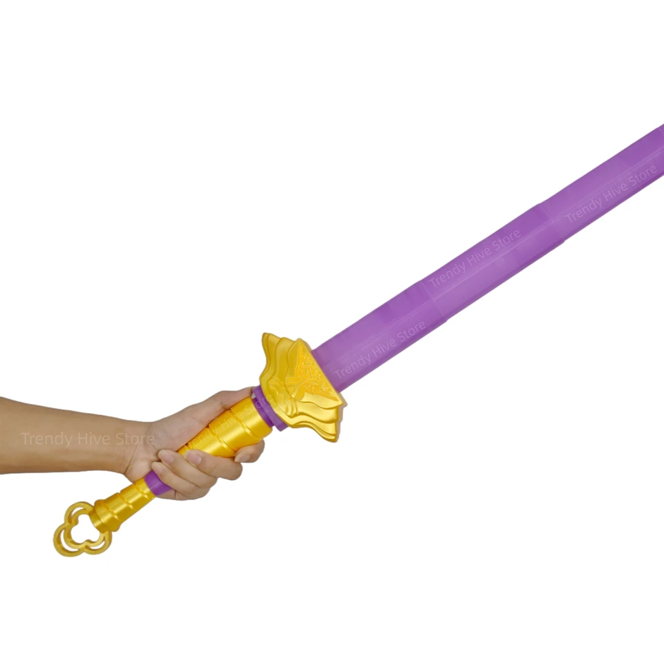 Huntrix Rumi Cosplay Schwert - 113cm Leuchtschwert Für Demon Hunter Kostüm - Silber