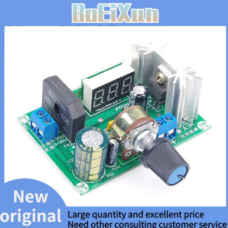 

LM317 AC/DC Converter Buck Step Down Circuit Board Module Linear Regulator LM317 Adjustable Voltage Regulator Power Supply