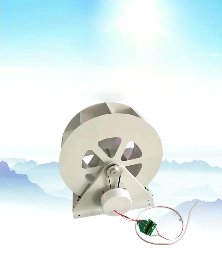 

50W, 100W Water Wheel Generator Water Wheel Hydraulic Generator Low Speed Disc Power Generation Landscape Decoration Rockery Out