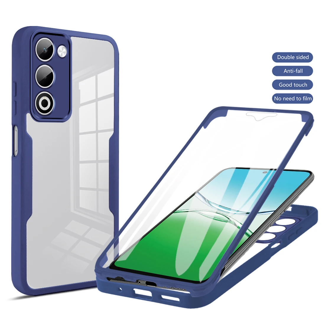 Clear 360 Full Wrap Case with Camera Lens and Screen Protection