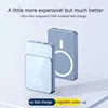 Portable Power Bank Magnetic Qi Wireless Charger for Magsafe 22.5W Super Fast Charging External Battery Powerbank for iPhone 6