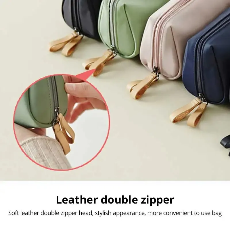 Cosmetic Bag 1pc Small Portable Waterproof Makeup Bag For Purse Lipstick Travel Pouch For Girls Women