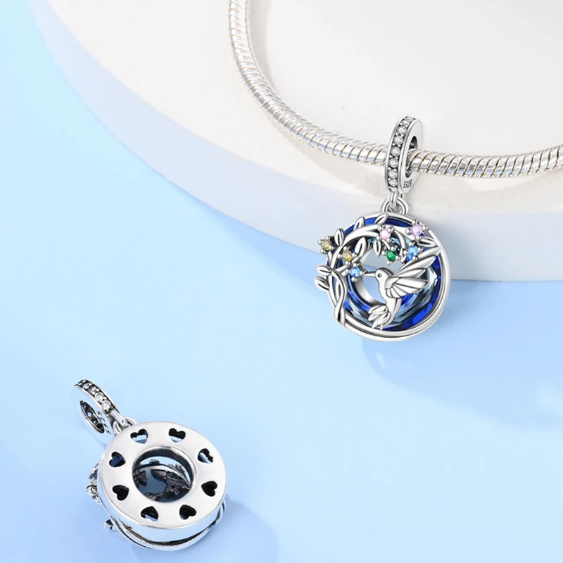 MyGiftHome S925 Silver Bead Charm for DIY Jewelry