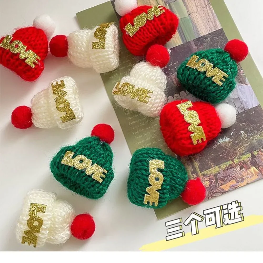 Festive Christmas Mini Knit Hats for Tree, Bouquets & DIY Accessories Perfect for Crafters