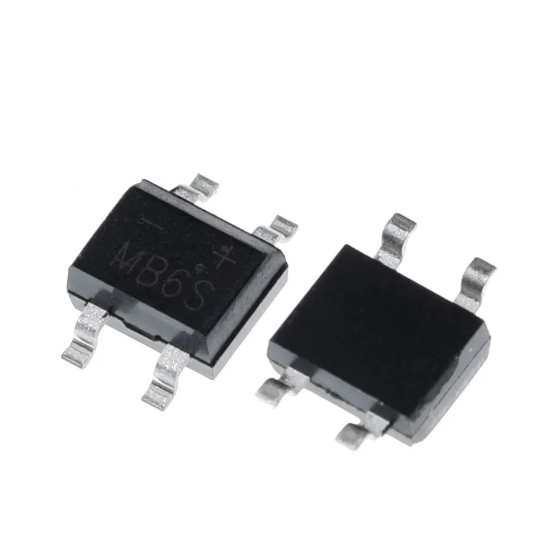 20 Mb8S Mb10S Mb6F Mb8F Mb10F Mb-F Sop4Sop-4 Smd Diodo Raddrizzatore Ponte Mb6S