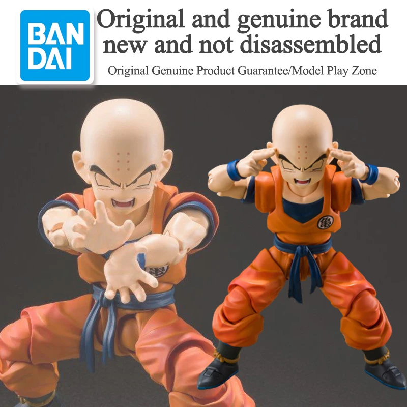 

Bandai S.h.figuarts Dragon Ball Z Kuririn Strongest Earthman Finished Product Movable Model Kuririn Action Figures Toy Gift