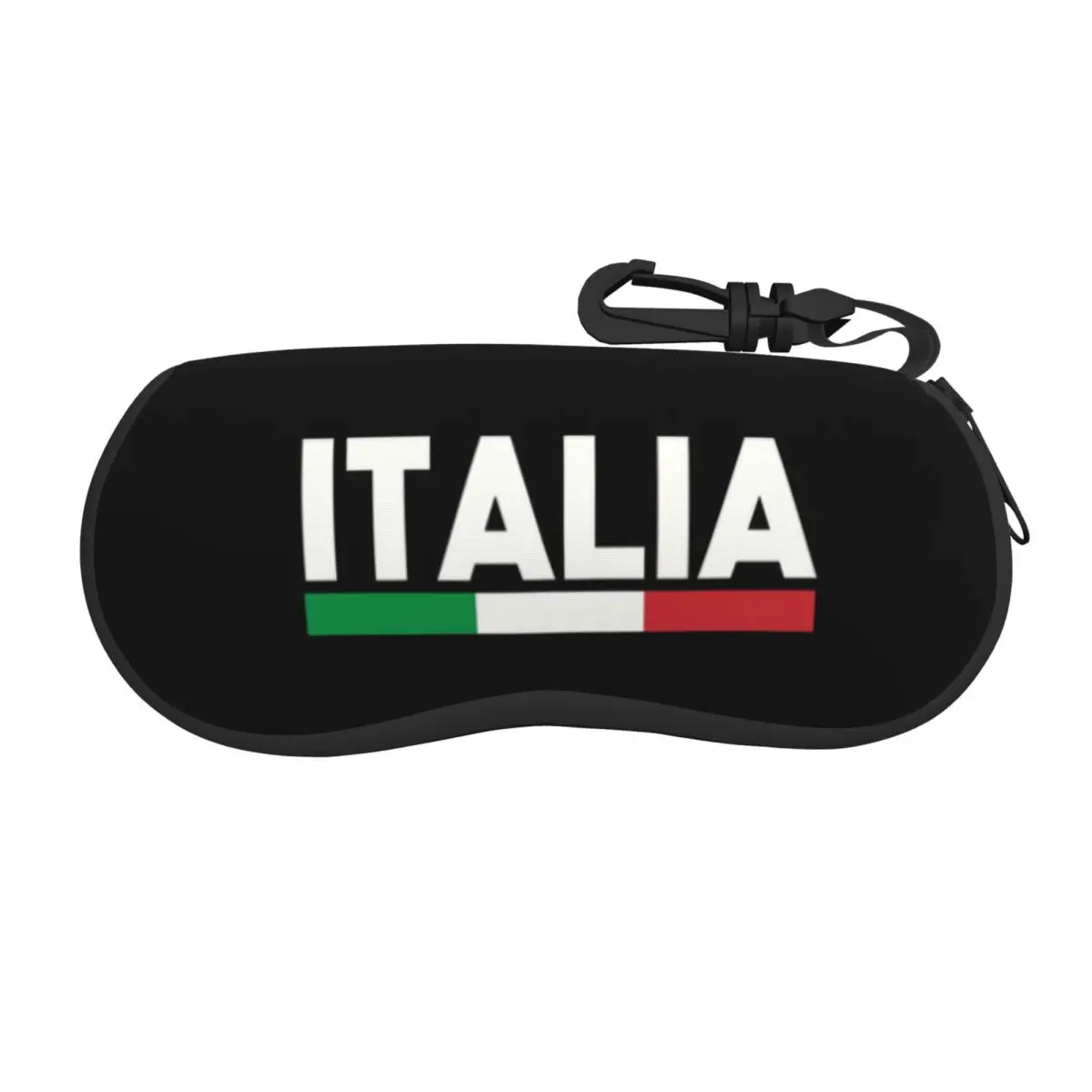 Custom Flag Of Italy Shell Glasses Case Unisex Fashion Italian Patriotic Eyeglasses Case Occhiali Da Sole Protector Box