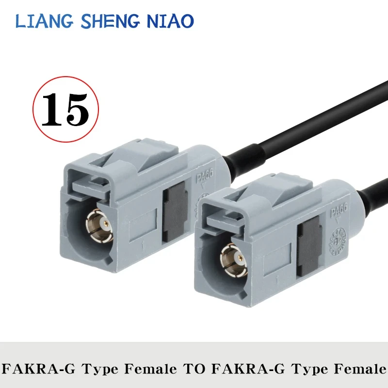 Fakra G Male/Female RG174 Coaxial Cable for Car Satellite Radio GSM Cellular Phone 50Ohm for Car Telematics Extension Cable