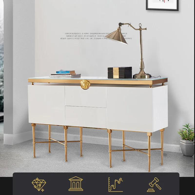 Dining Room Cabinet Sideboard Modern Simple Wooden Living Room Pantry Cabinet Storage