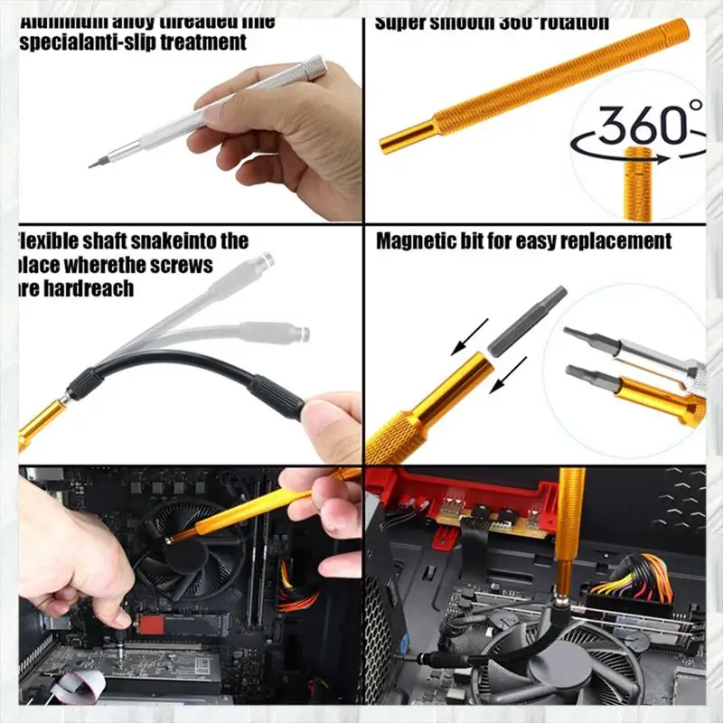 뜨거운 판매-120-In-1 다기능 드라이버 세트 휴대 전화 수리 가정용 도구 장난감 모델 분해 및 조립 도구