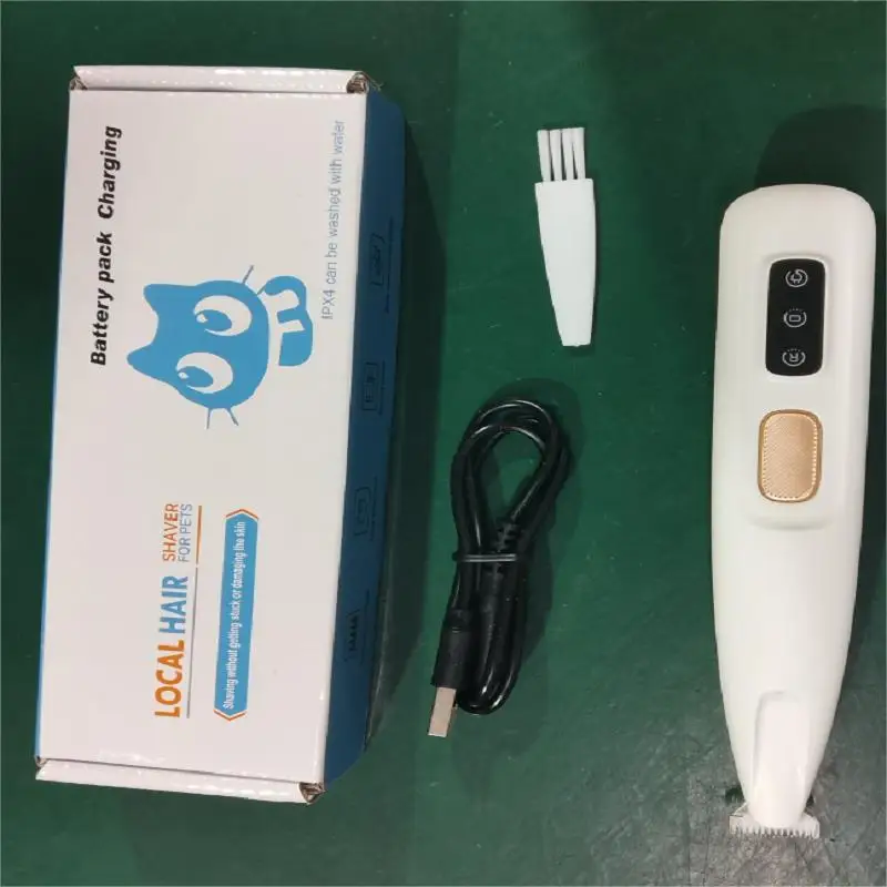 Fully Waterproof Rechargeable Pet Shaver with LED Light Cats Hair Trimmer Dog Hair Care Supplies Safe Dog Clippers for Grooming 6