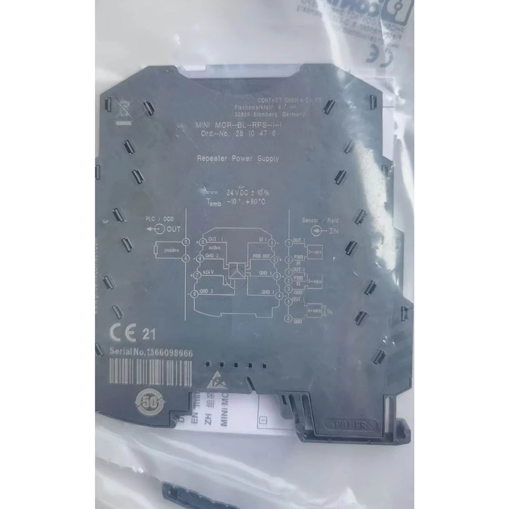 2810476 MINI MCR-BL-RPS-I-I For Phoenix Repeater Power Supply 4 2810476 MINI MCR-BL-RPS-I-I For Phoenix Repeater Power Supply - Image 2