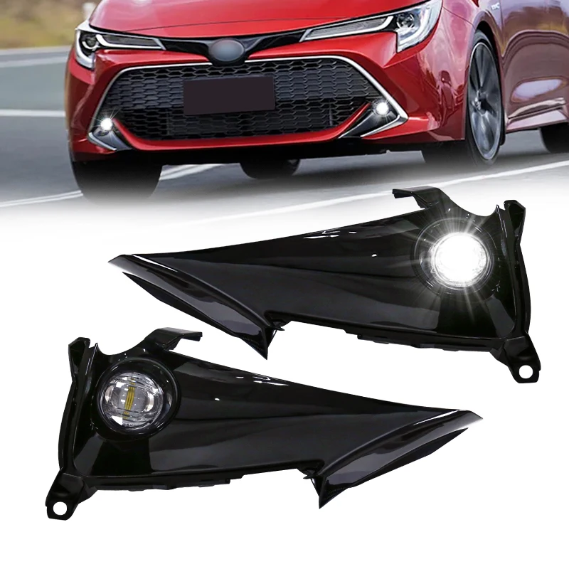 

Led Daytime Running Light Fog Lamp For Toyota Corolla Hatchback/(Japan Type )/Auris 2019 Auto Driving Waterproof Daylights