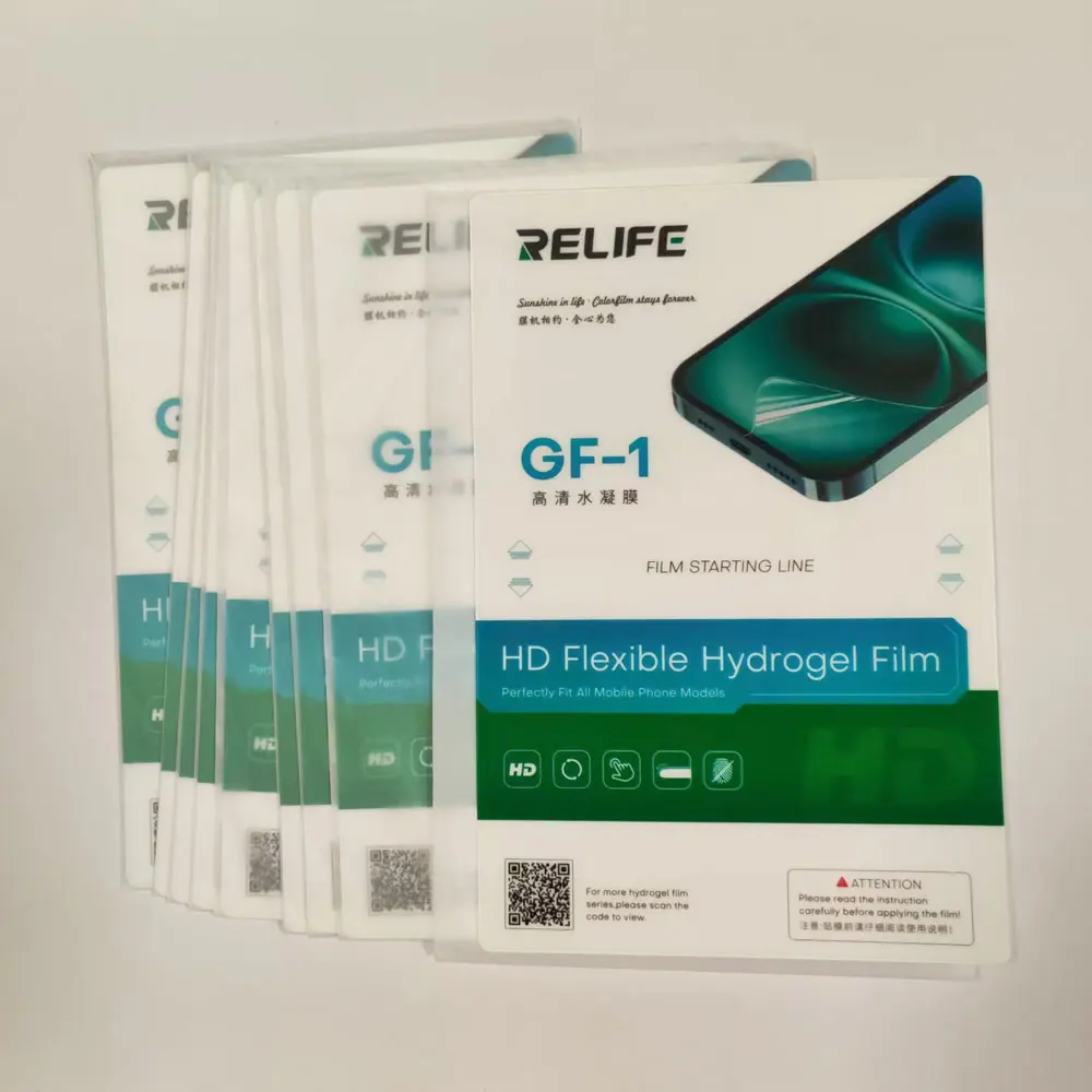 50pc Universal TPH HD Matte Privatsphäre Blueray Schnelle Reparatur TPU Flexible Hydrogel Film Für Flache Kanten Hydrogel Film Schneiden maschine – Detail 12