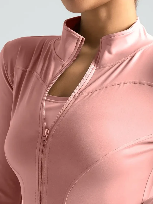 Fitness jacket, women's tight quick-drying top, autumn