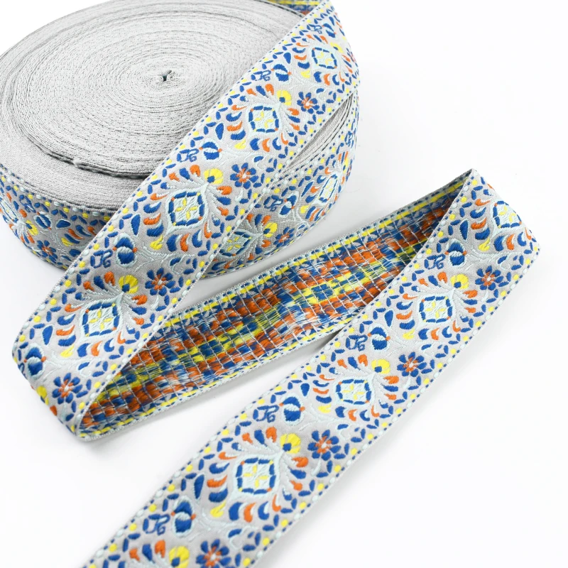 Jacquard Webbing Decorative Ribbon Band - 5cm Wide DIY Sewing Accessories