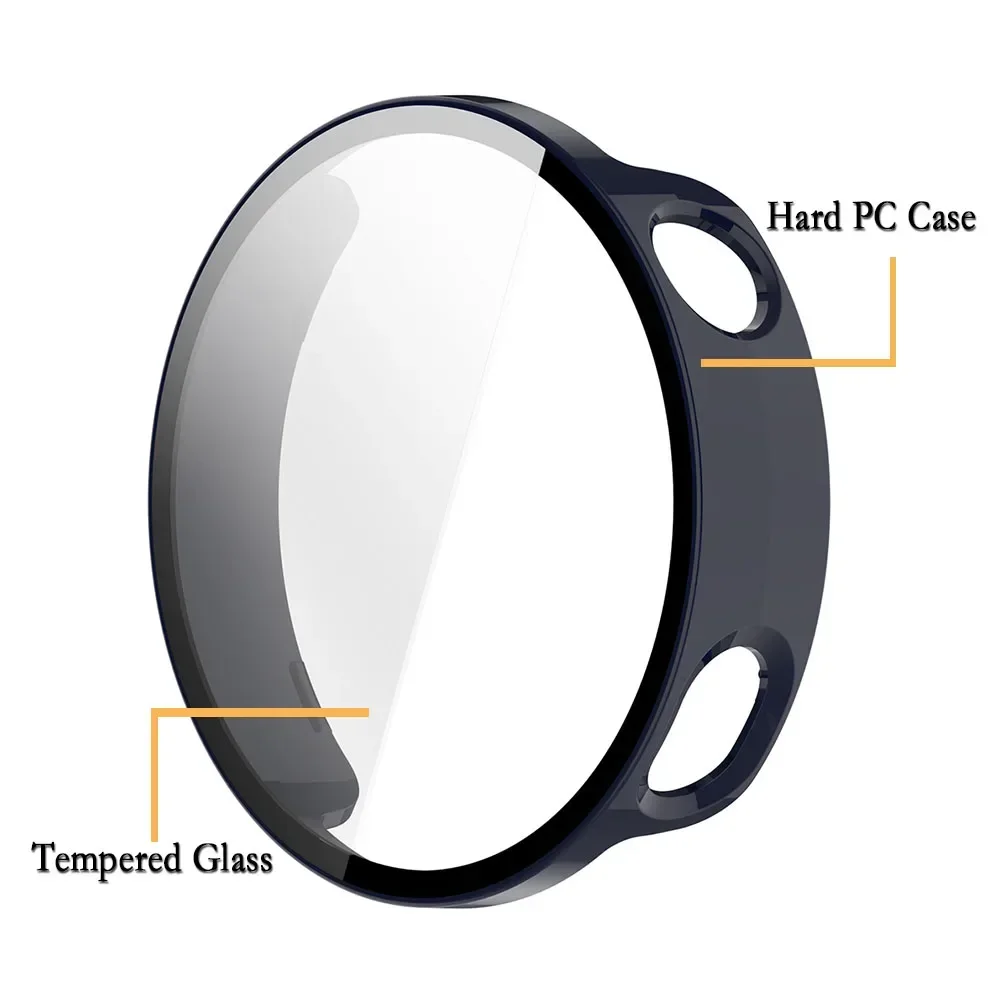 Premium Tempered Glass Protective Case for 41mm Smartwatch Screen