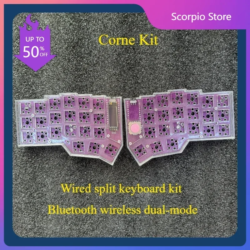 Wireless-Split-Kit-Corne-Joy-Customized-Split-Mechanical-Keyboard-Kit ...