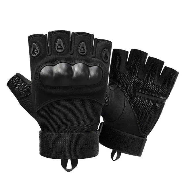 gants militaire Gants demi-doigt tactiques militaires d'extérieur pour hommes