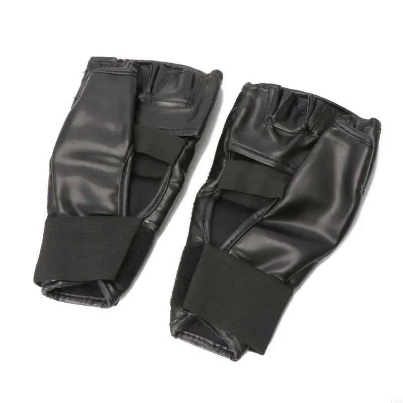 F68F Gants boxe Gym Cool MMA Muay tha&iuml;landaise Training Demi-mitaines