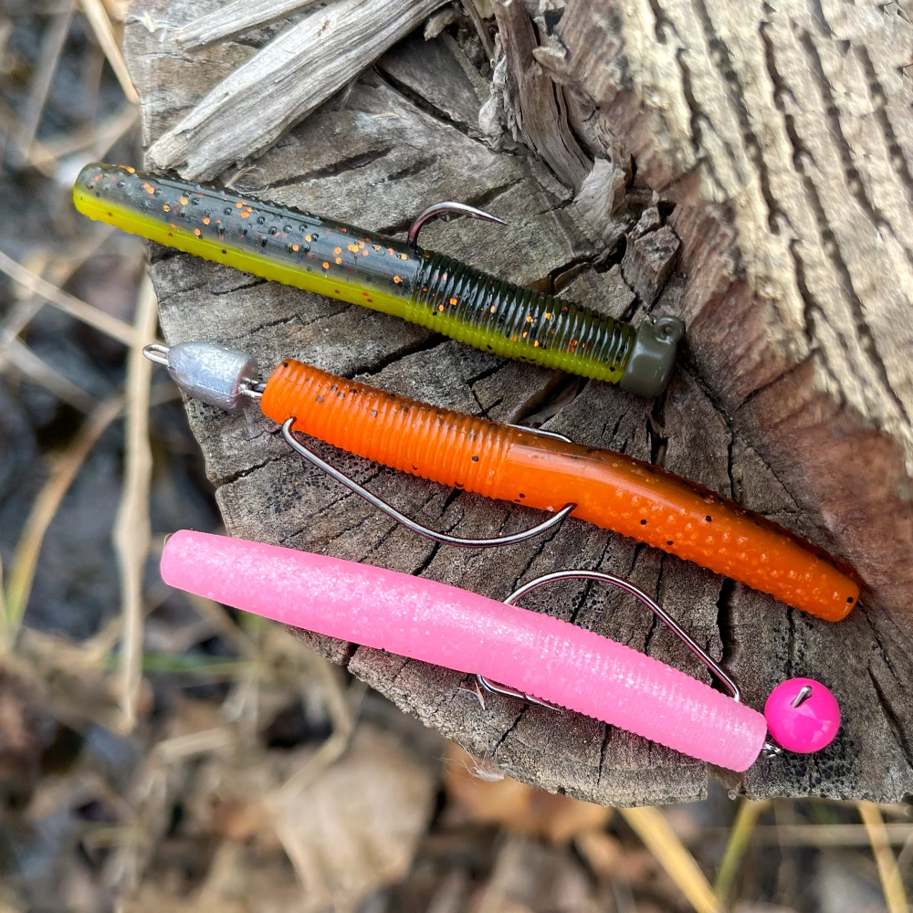 Fishing Lures How To Rig Fake Worms Rig Plastic Worms YUM Plastic