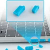 16Pcs/set Universal Anti Dustproof Notebook Port Plug Silicone Protector USB Elastic Laptop Computer Cover Stopper 4