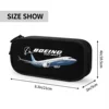 Boeing 737 Airplane Pencil Cases Pencil Box Pen Kids Big Capacity Bags Students School Zipper Stationery 6
