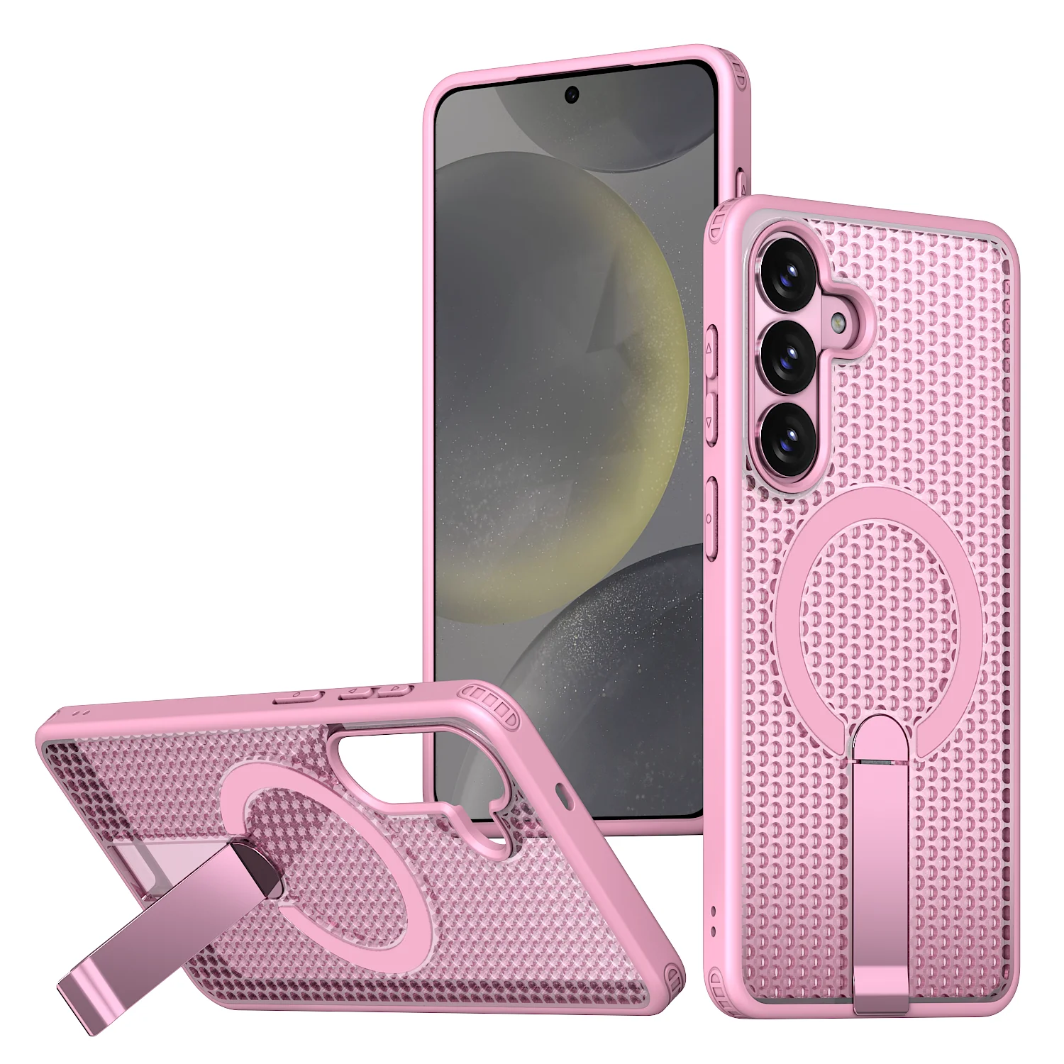 Armor Magnetic Cooling Bracket Case - Durable and Stylish Protection Cover