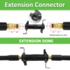 Pressure Washer Replacement Hose Super Flexible Hose 10m/32ft 2900 PSI Kink Resistant Hose for Karcher K2-K7 Quick Connector 6