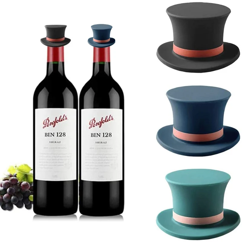 Creative Wine Bottle Stopper Champagne Vacuum Corks Reusable Freshness Wine Cork Silicone Retain