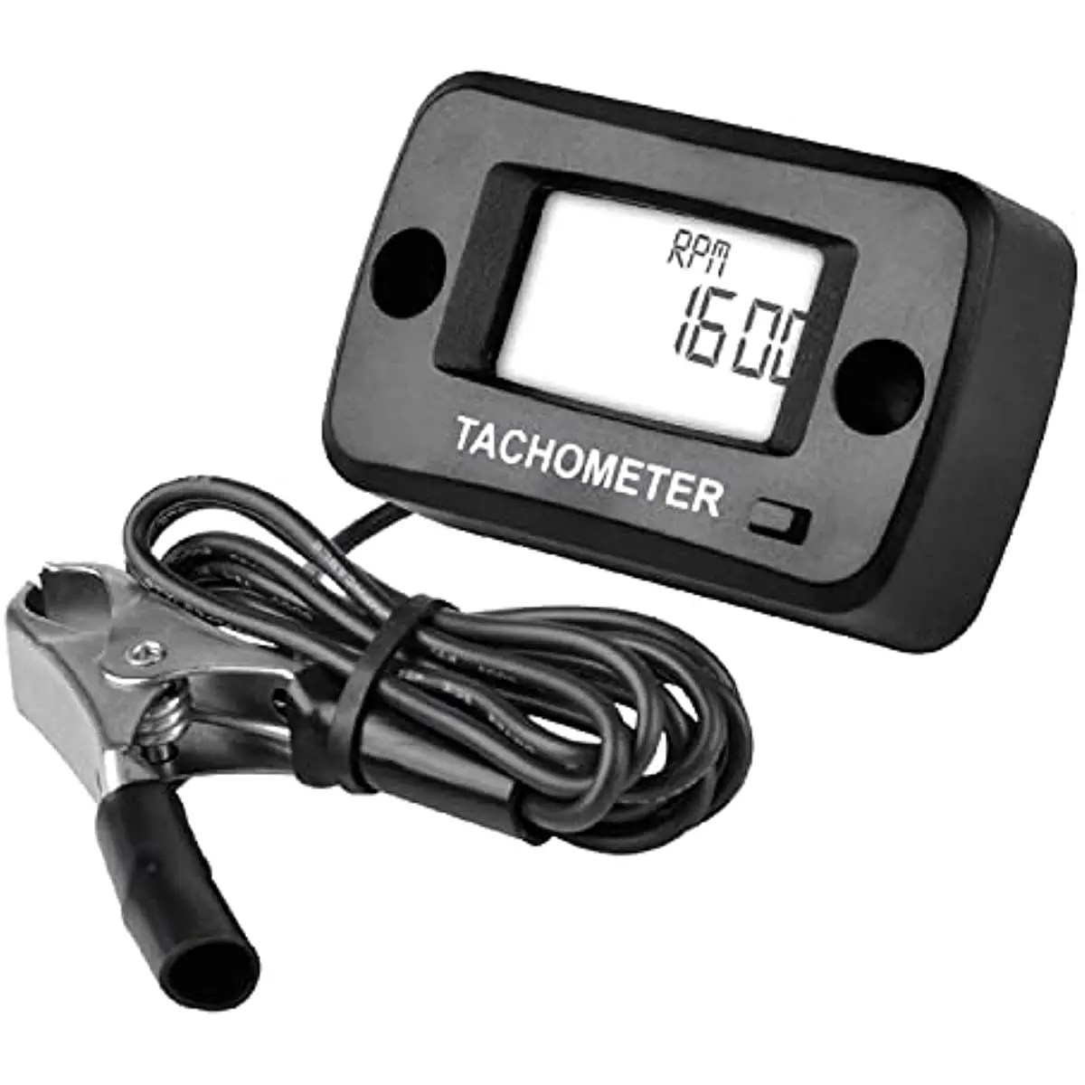 Digital Tachometer,RPM Gauge Meter with Clip for Push Lawn Mower Car