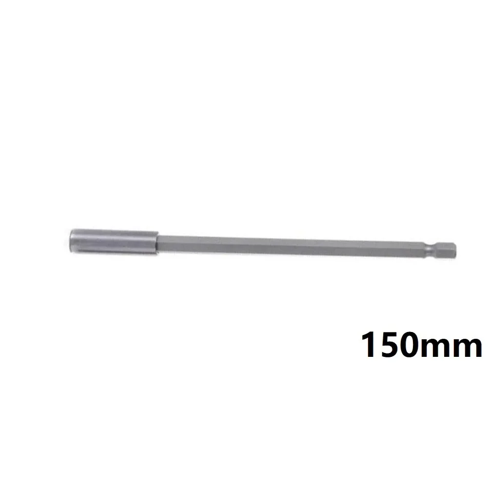 Silver-Extension Connecting Rod Drill Driver Extension Length 150mm