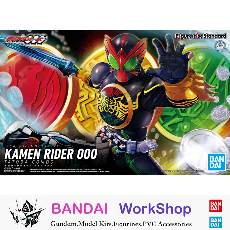 

Фигурка Bandai Original Rise Standard Kamen Rider OOO, фигурка в сборе, модель в комплекте