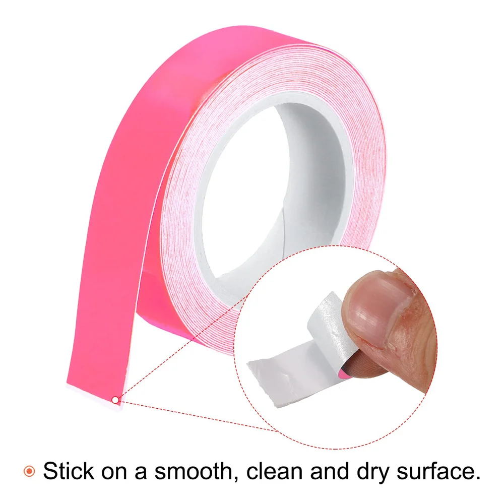 3M Pink Glow In The Dark Tapes Self-adhesive Photoluminescent Film Stickers For Stair Wall Step Exit Sign Night Decoration Signs