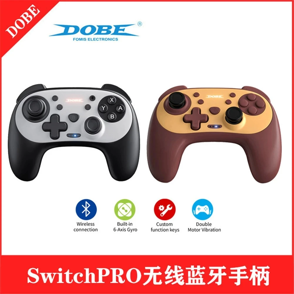 

Беспроводной игровой Bluetooth-контроллер для Switch Pro, геймпад для switch PS3, ПК, Android, мини-джойстик, контроллер для пробуждения