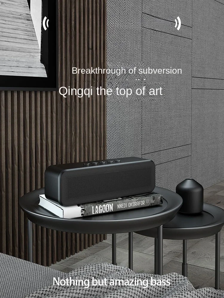 

High-quality small wireless Bluetooth speaker household dual speakers small stereo heavy subwoofer high-power outdoor car mini.