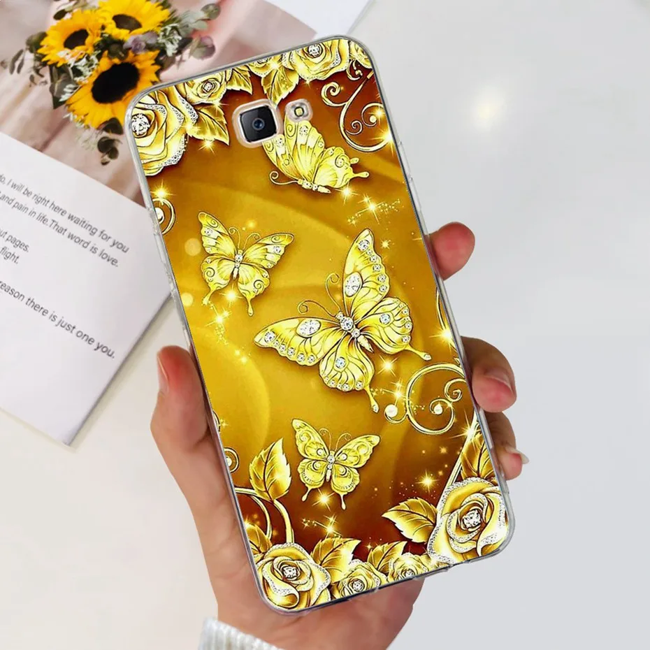 Charming Painted Soft Silicone Phone Case Cover – Artistic Design TPU Protective Case