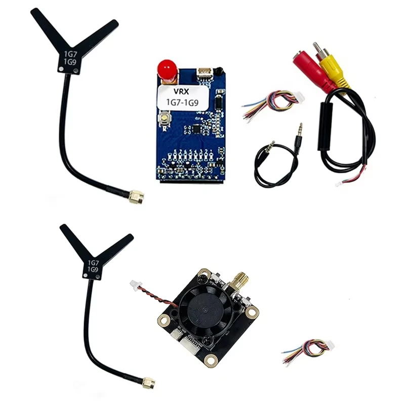 Connecteurs du module FPV 1.7G 1.6W VTX VRX 8CH, idéal pour lunettes FPV, commandez maintenant avec livraison rapide.