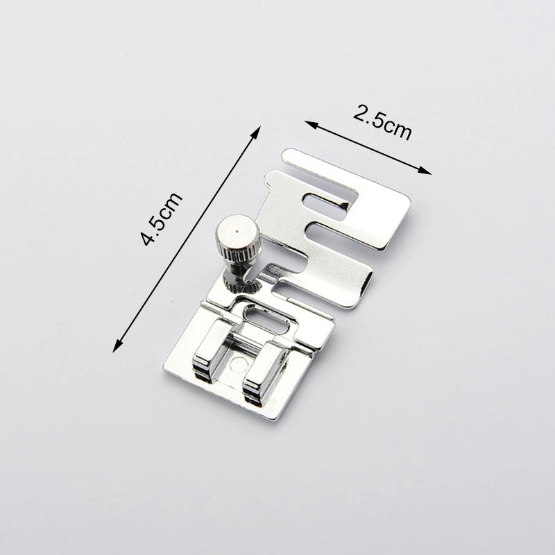 1Pcs DIY Sewing Foot Presser Foot For Domestic Sewing Machine Accessories Elastic Cord Band Fabric Stretch Feet Set
