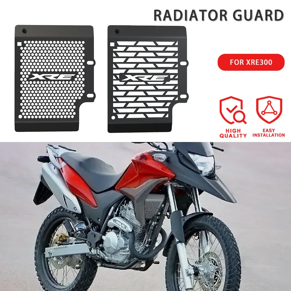 

Motorcycle Radiator Guard Grille Cover Protection Oil Cooler guard FOR Honda XRE300 XRE-300 2016-2023 2022 2021 2020 2019 2018