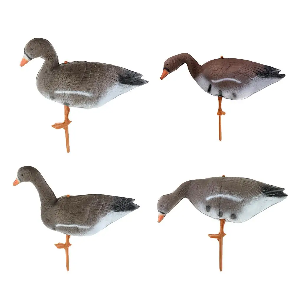 Realistic Full-Size Hunting Goose Decoys Garden Decoying Realistic Full-Size Hunting Goose Decoys Garden Decoying