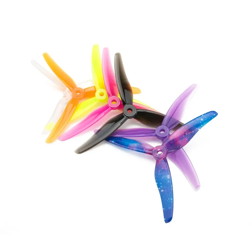 

2/10pairs(cw+ccw) Gemfan Hurricane 51433 5.1x3.5x3 3-blade Pc Propeller For Rc Fpv Freestyle 5inch 4s 6s Drones 2206 2207 2306
