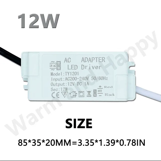 Hard Korr 36W (3A) 240V to 12V Transformer - Free Delivery