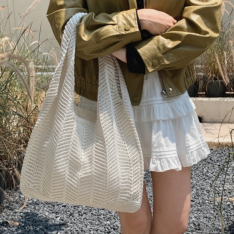 Shoulder Bags Crochet Bag Clutch Bags For Women Women's Handbag The Tote Bag Beach Bag Shopper Bag Side Bag Bags For Women Bags