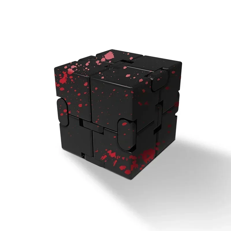 Best Metal Stress Relief Infinite Cube Antistresse Toy Fidget Decompression Attention And Concentration EDC Desk Gadgets Adults