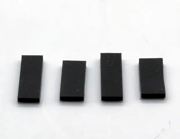 Rubber Pads For Fujikura Fiber Fusion Splicer FSM-27S/37S FSM-28S/38S Fiber holder Rubber Pressure Pad Parts  A Pair