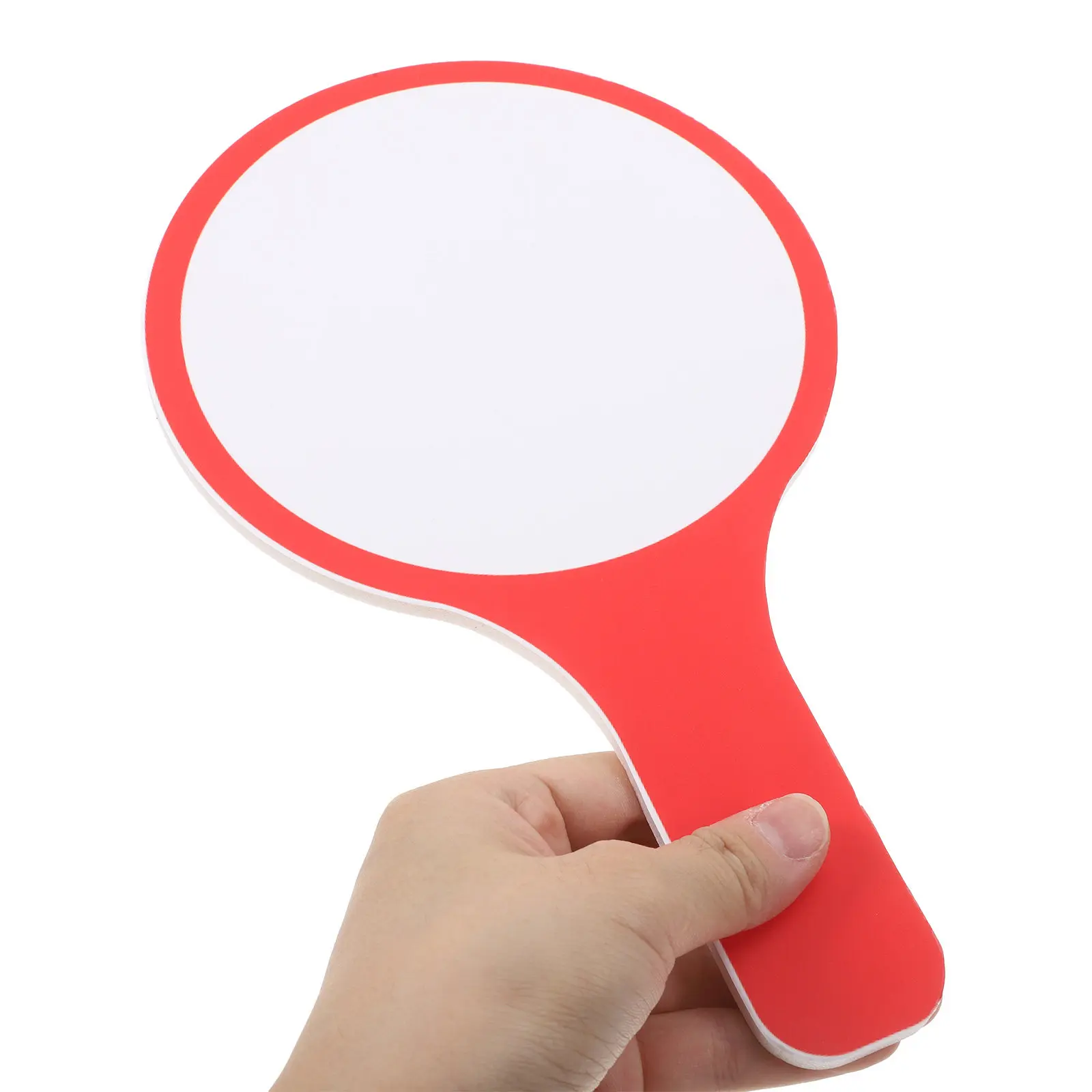 2Pcs 드라이 지우개 펜 화이트보드 휴대용 화이트보드 투표 점수 매기기 회의 교실 사용을 위한 빈 경량 미니 화이트보드