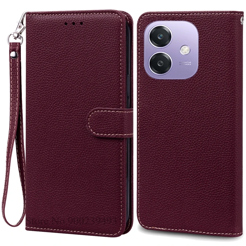 Leather Flip Wallet Phone Case - Elegant Protective Cover, Stylish Coque s Shell