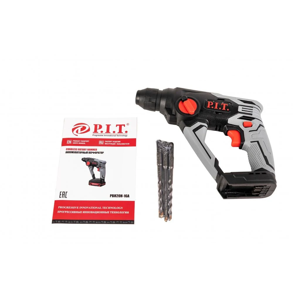 P i t pbh20h 16a. Pbh20h-22a. аккумуляторный перфоратор pit. фонарь аккумуляторный p.i.t. pwl20h-3a solo (без акб и зу) на системе onepower.